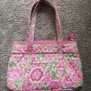 Vera Bradley Pink Tote Purse Bag